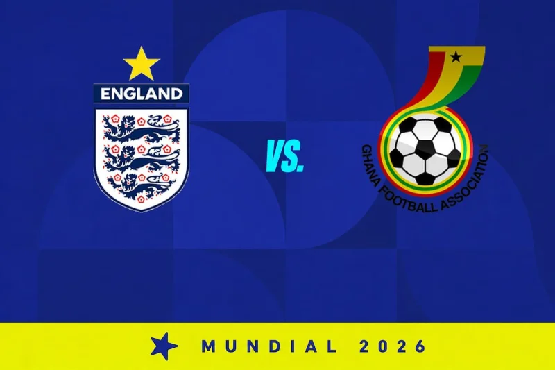 Inglaterra empató 0-0 con Ghana, por el Mundial 2026