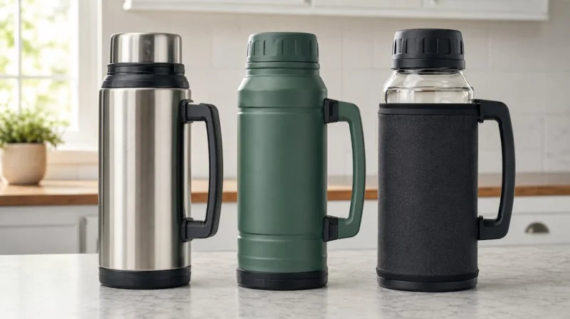 Qué termo es mejor para tomar agua fría: acero inoxidable, plástico o vidrio