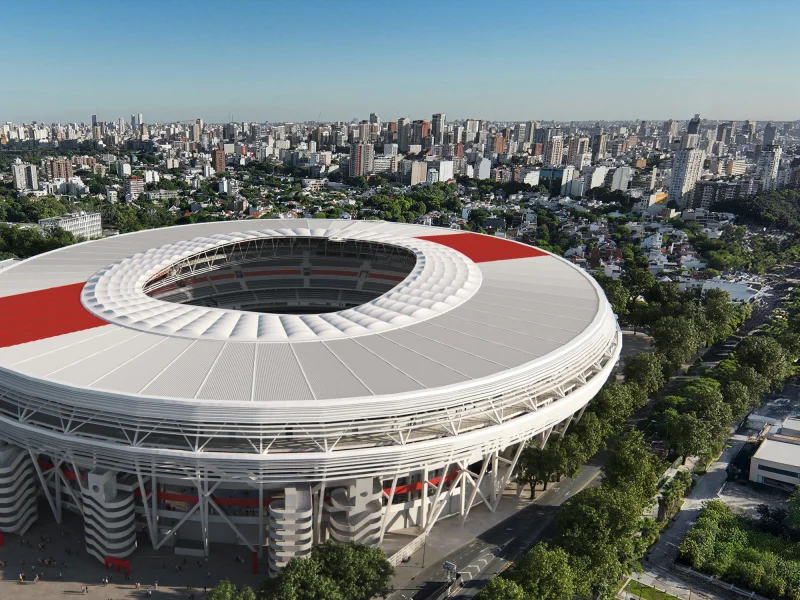 Otro gran paso en la ampliación del Monumental: qué obras hacen en el estadio de River para ser sede del Mundial 2030