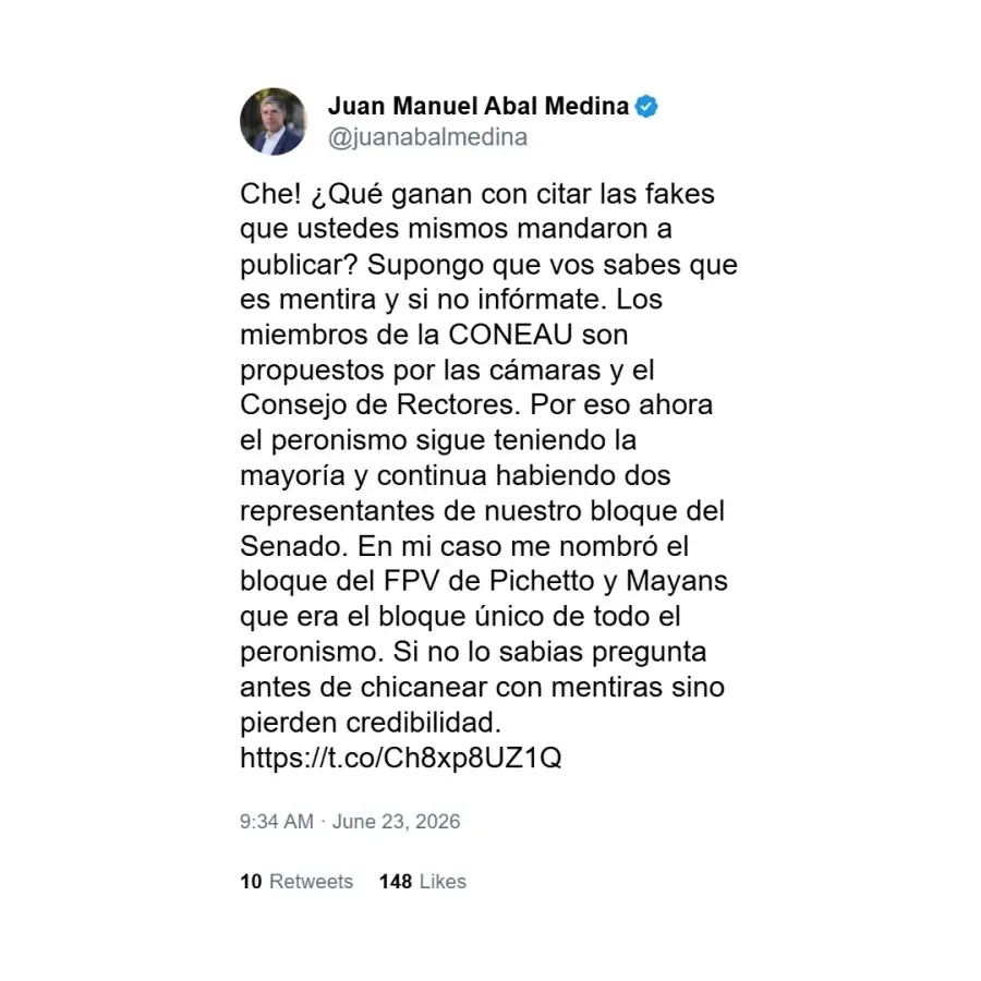 Pelea Abal Medina y Tignanelli 2