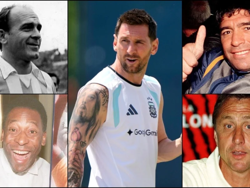 Messi cumple 39 años: qué estaban haciendo Maradona, Pelé, Cruyff y Di Stéfano al borde de las cuatro décadas