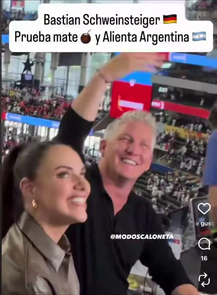 El video de Bastian Schweinsteiger probando mate