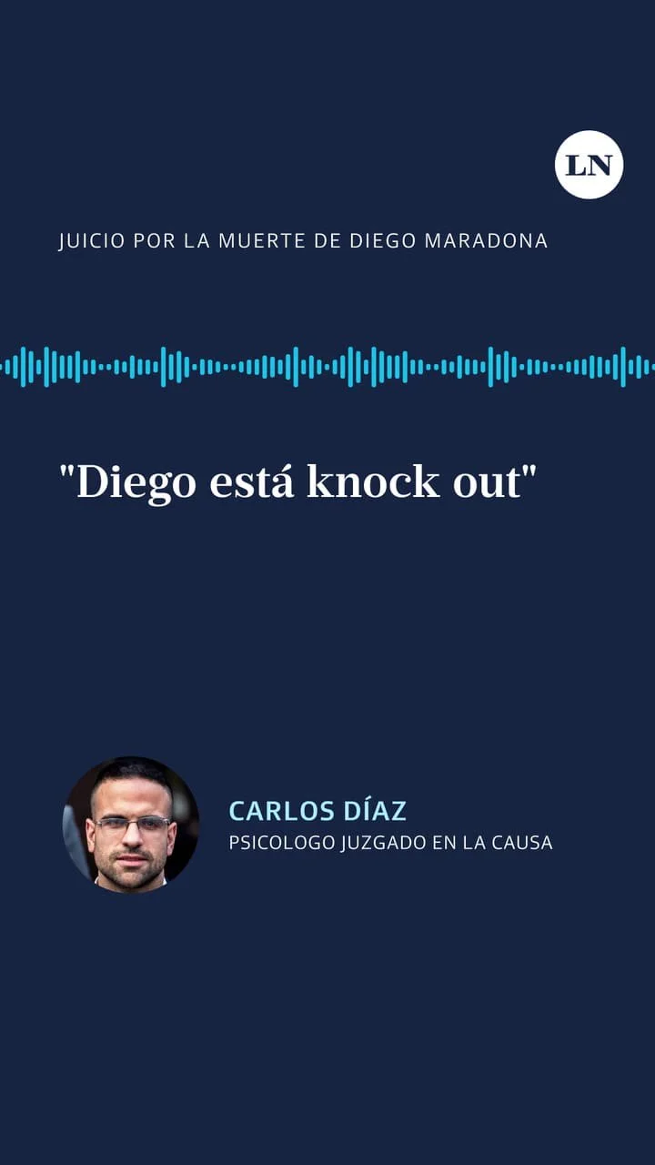 Carlos Diaz: "Diego está knock out"