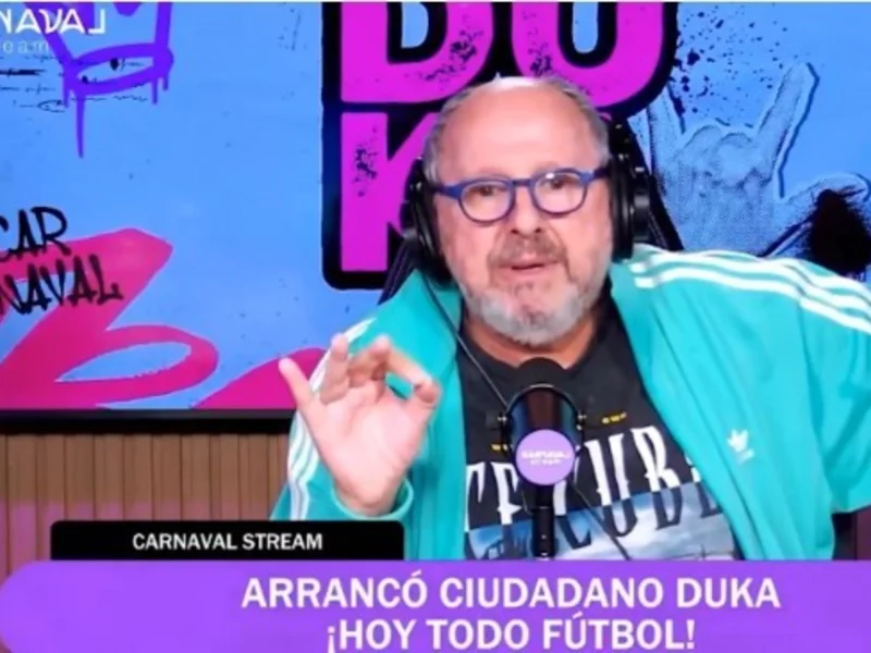 Más problemas en el canal vinculado a Toviggino: “Duka” le pegó a la conducción y le bajaron el programa