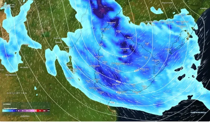 Alerta por ciclogénesis: qué provincias tendrán lluvias y fuertes vientos tras la ola polar