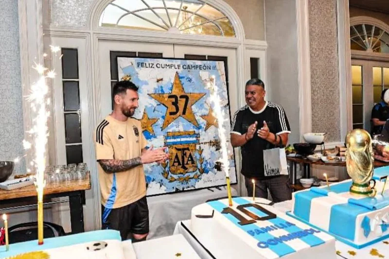 Así vivió Messi cada uno de los cumpleaños que le tocó vivir con la selección argentina