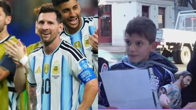 Un niño emocionó a todos con una carta especial para Messi por su cumpleaños: "Gracias por acompañar mi infancia"
