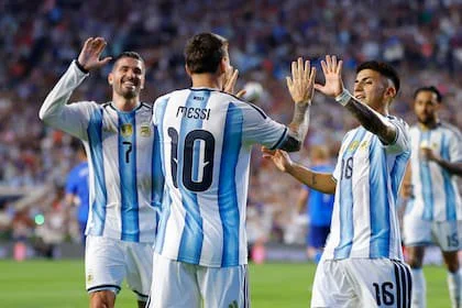 Pese a que por momentos no juega del todo bien, la selección argentina tiene argumentos para hacerlo
