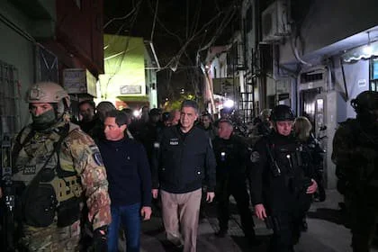 Jorge Macri estuvo en el operativo