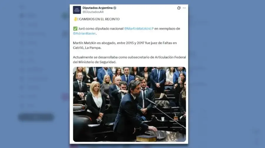 Posteo Diputados Argentina 24062026