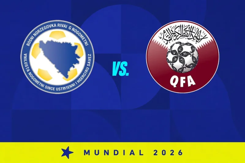 Bosnia and Herzegovina venció 3-1 a Qatar, por el Mundial 2026