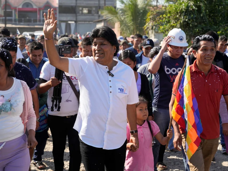 El gobierno de Bolivia anunció que retomará el bastión del ex presidente Evo Morales en la región del Chapare