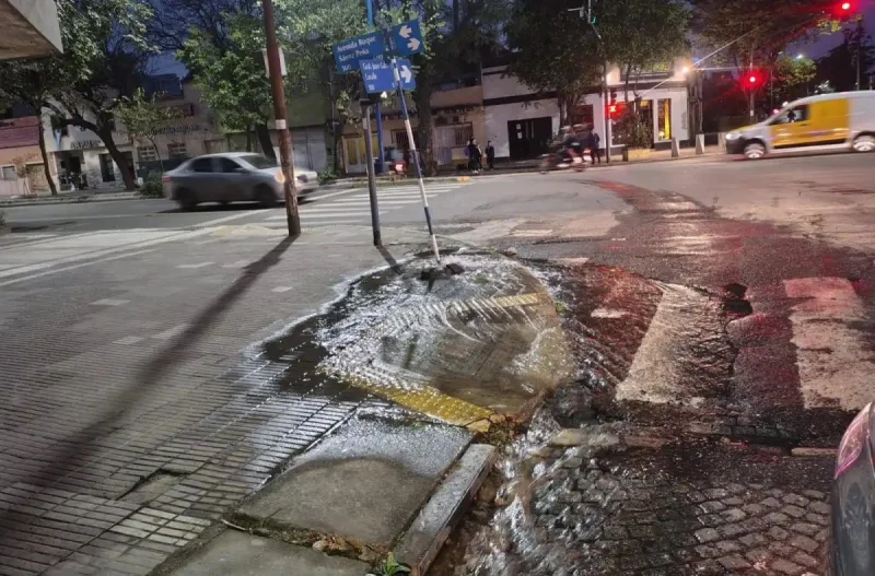 Corte de agua en Barrio Sur: repararán una válvula dañada y habrá baja presión en la zona