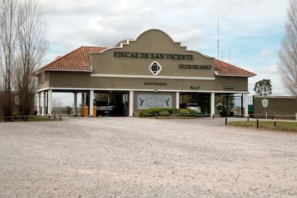 El barrio privado Fincas de San Vicente, donde vivieron Insaurralde y Cirio