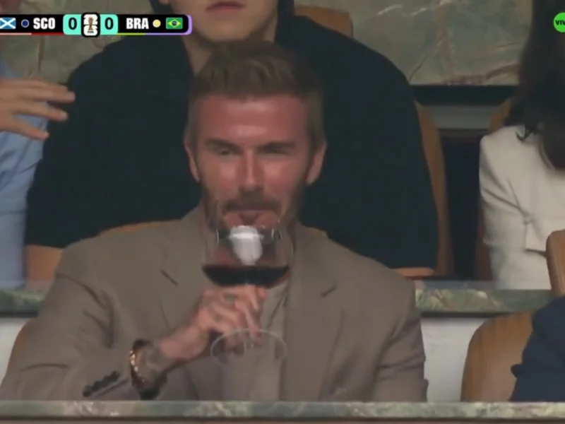 Una copa, Brasil y un fichaje en la mira: la relajada tarde de Beckham en Miami