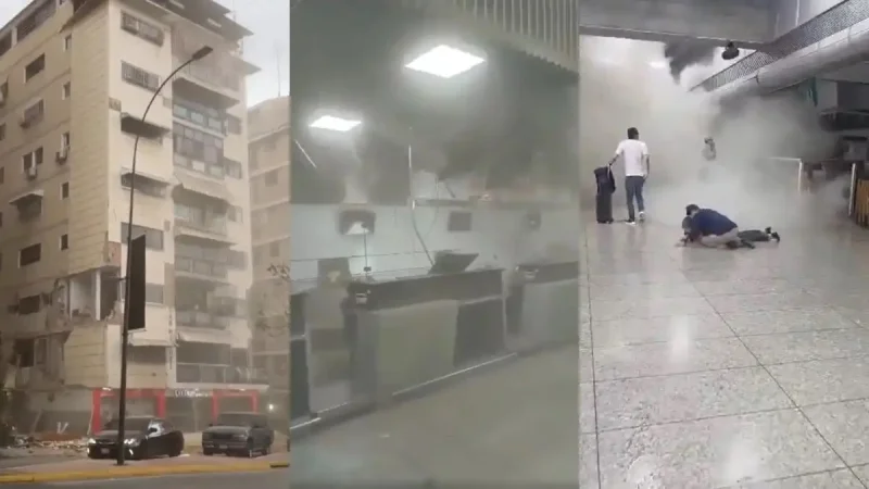 Los videos más impactantes de los sismos que golpearon a Venezuela