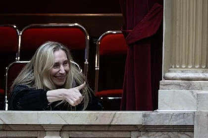 Karina Milei en la sesión de Diputados