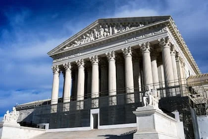 La sede de la Corte Suprema de Estados Unidos en Washington