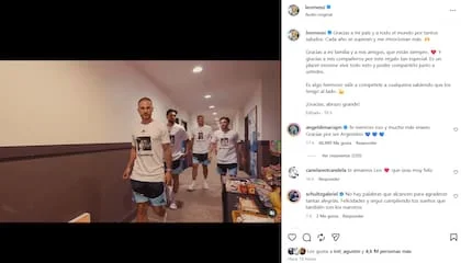 Messi agradeció los saludos por su cumpleaños