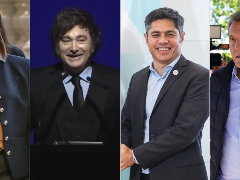 Una nueva encuesta electoral midió tres duelos clave: Milei vs. Bullrich, Milei vs. Macri y Kicillof vs. Massa
