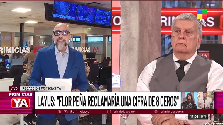 Florencia Peña y un reclamo millonario. 