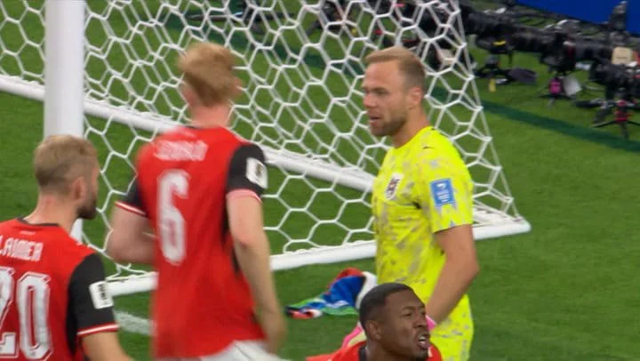 El penal que erró Messi ante Austria