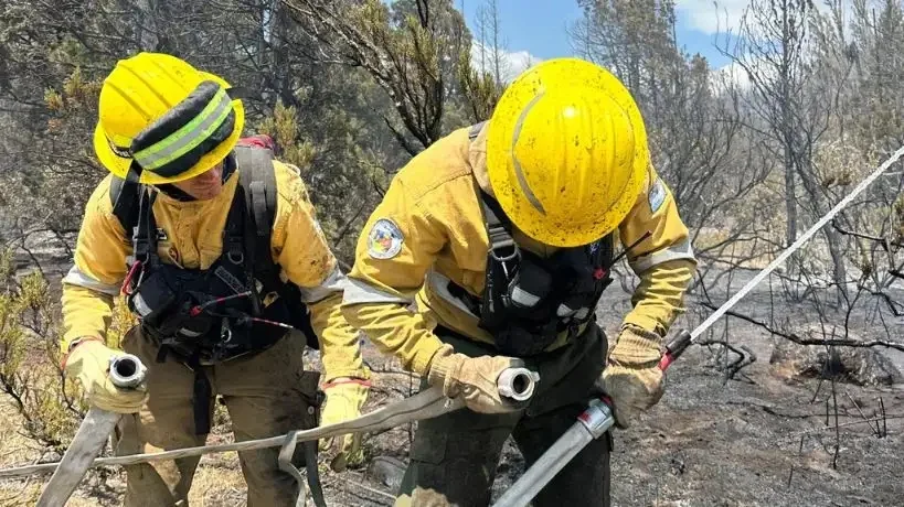 Bomberos Cordobeses en Chubut