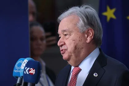 António Guterres, secretario General de las Naciones Unidas
