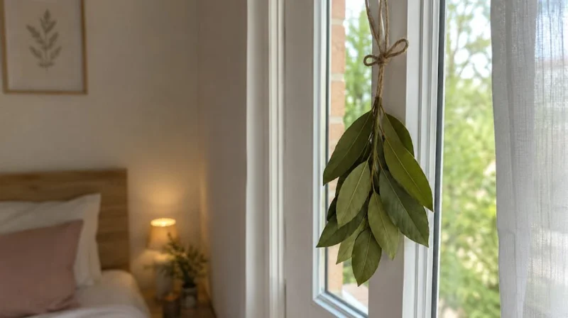 Colgar hojas de laurel en la ventana del dormitorio: para qué sirve y por qué lo recomiendan