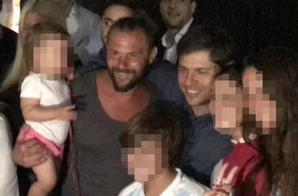 El juez junto a Axel Kicillof