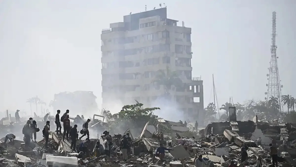 Terremoto en Venezuela: las siete imágenes que muestran la dimensión del desastre humanitario