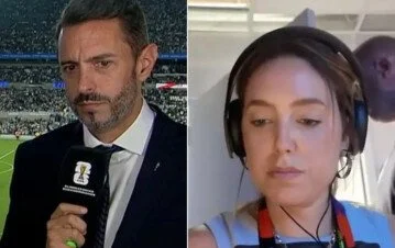 El inesperado momento que vivió Sofi Martínez en plena transmisión del Mundial con Pablo Giralt: "No rompas los huevos"