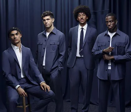 Estados Unidos apeló para su imagen a la experiencia de Hugo Boss