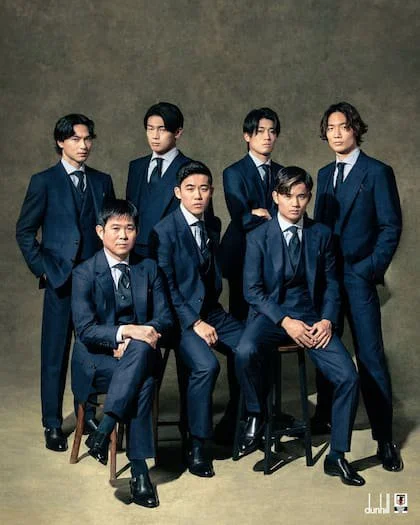 La casa británica Dunhill está detrás de los espectaculares trajes de la selección japonesa