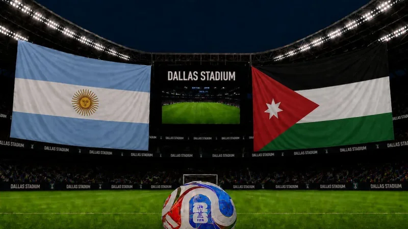Argentina vs. Jordania EN VIVO por el Mundial 2026: hora, TV y las formaciones