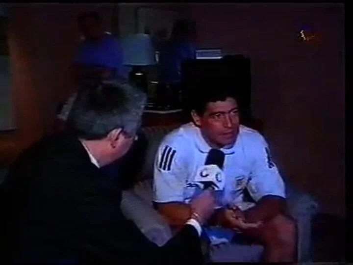 El día que a Maradona le "cortaron las piernas"
