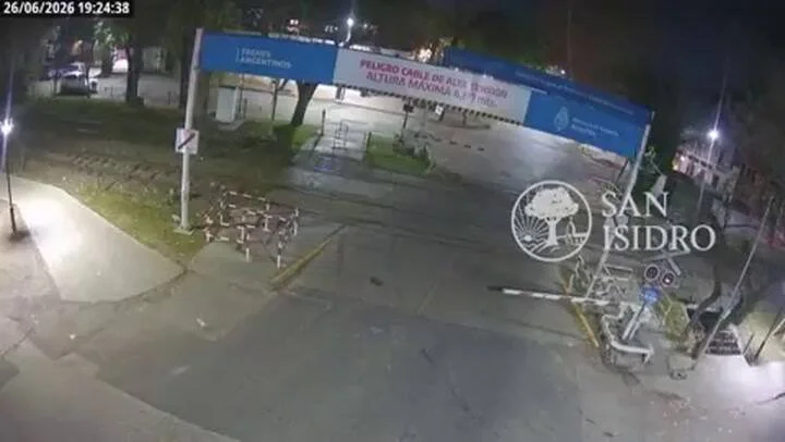 Así fue el accidente de Ernestina Pais en San Isidro