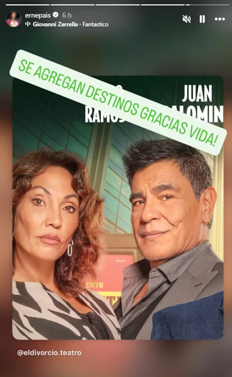 La &uacute;ltima publicaci&oacute;n de Ernestina Pais en sus redes sociales.