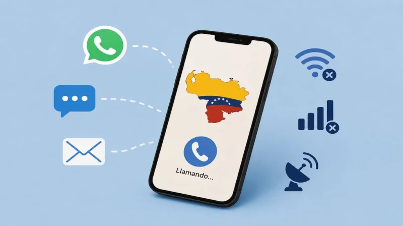 Cómo comunicarse con familiares y amigos en Venezuela si no funcionan WhatsApp ni las llamadas comunes
