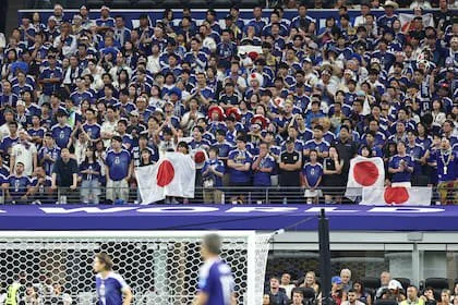 Los hinchas japoneses saben que sus Blues Samurais dejarán todo en la cancha para intentar avanzar 