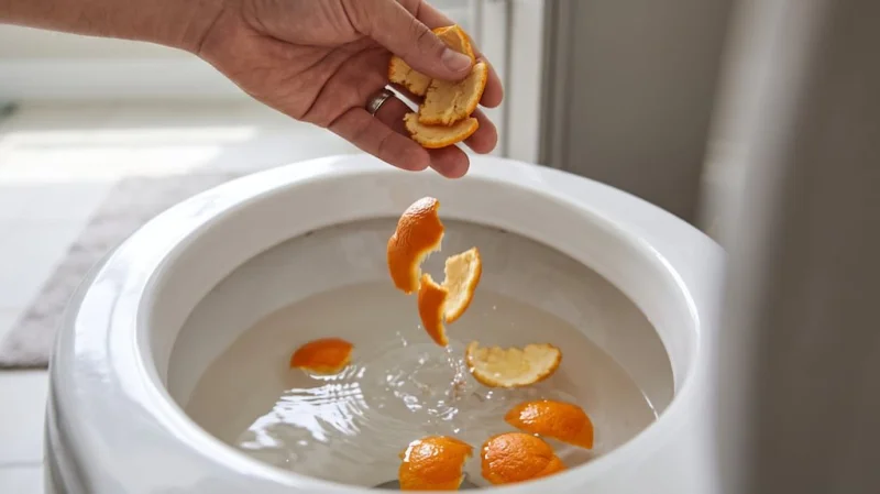 Tirar cáscaras de naranja en el inodoro una vez a la semana en invierno: para que sirve y cuáles son sus beneficios