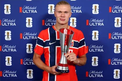 En el Mundial 2026, Haaland ya recibió dos premios al mejor jugador del partido por su actuación con la camiseta de Noruega