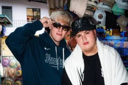 Los dos youtubers argentinos 