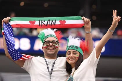 Fanáticos iraníes en el Mundial 2026
