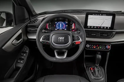 Interior del Fiat Pulse
