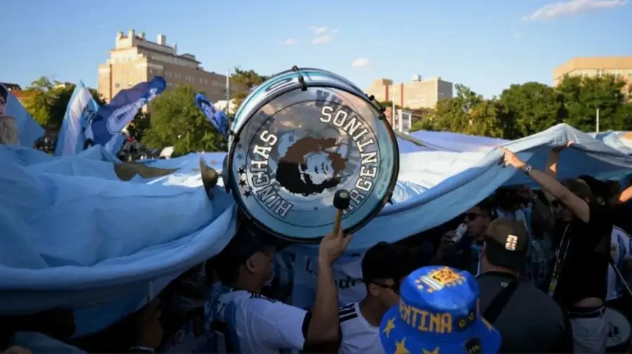 Hinchada argentina en el Mundial 2026