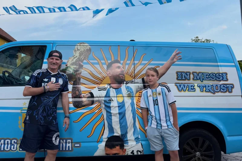 “In Messi we trust”: el tremendo fanatismo de un checo por la selección argentina