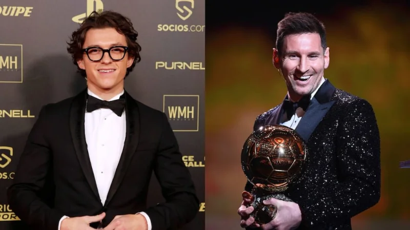 Qué hizo Tom Holland el día que conoció a Lionel Messi