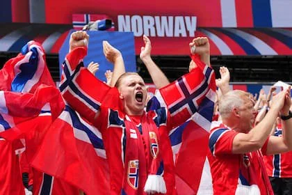 El fanatismo de los noruegos en el Mundial