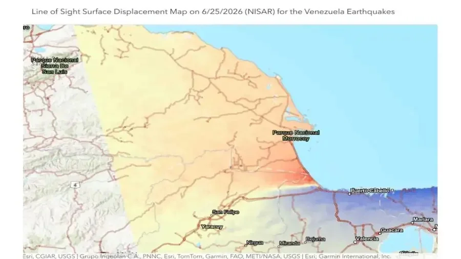La Nasa y el terremoto en Venezuela 30062026